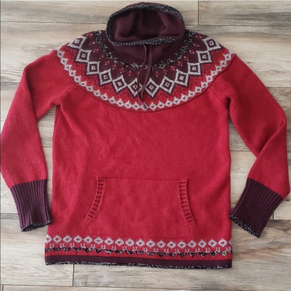 Eddie Bauer Holiday Fair Isle Sweater Large